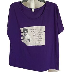 Amanda Gorman Poet Fan Shirt - Lady's fit Top - Size Large